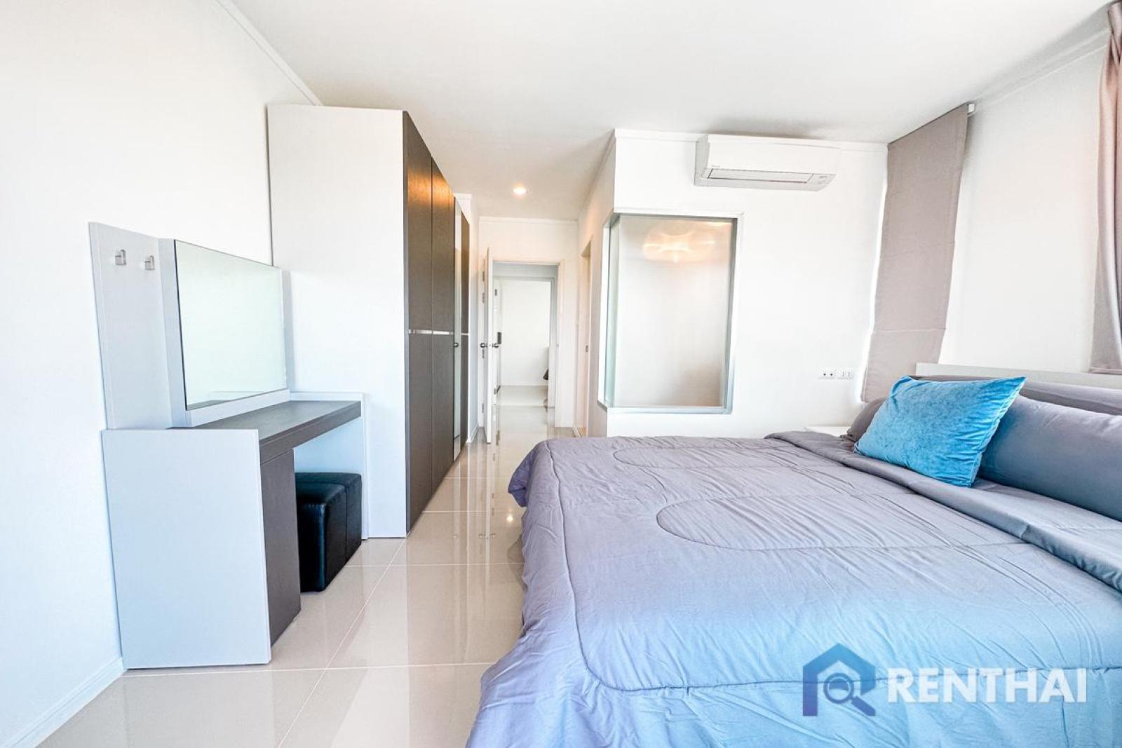 คอนโดริมทะเลลุมพินีจอมเทียน 3 ห้องนอน 3 ห้องน้ำ วิวทะเลชั้นสูง – รูปที่ 3