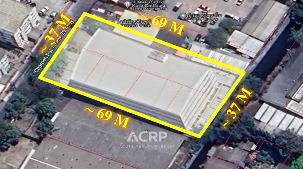 Land for sale with 5-story building.Charoen Rat Rama 3 zone. Near Rama 3 - Ratchadaphisek expressway Land for sale with 5-story building.Charoen Rat Rama 3 zone. Near Rama 3 - Ratchadaphisek expressway