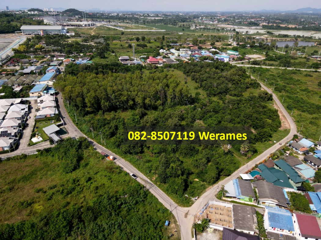 ขาย ที่ดิน เมืองพัทยา เหมาะสร้าง โครงการจัดสรร เนื้อที่ 37-2-50 ไร่ ติดถนนทั้ง 3 ด้าน ถนนหน้าที่ดินกว้าง 12-15 m. – รูปที่ 4