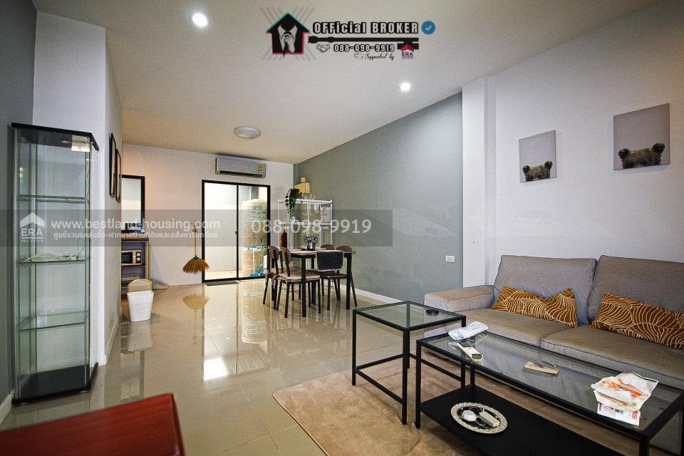 ขายทาวน์เฮ้าส์ หมู่บ้านพรีเมี่ยม ไทม์โฮม วงแหวน-อ่อนนุชPremium Time Home Wongwaen-Onnut – รูปที่ 3