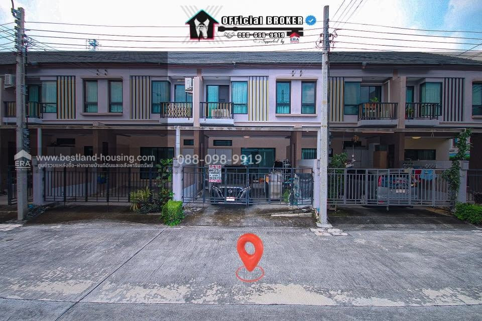 ขายทาวน์เฮ้าส์ หมู่บ้านพรีเมี่ยม ไทม์โฮม วงแหวน-อ่อนนุชPremium Time Home Wongwaen-Onnut – รูปที่ 2