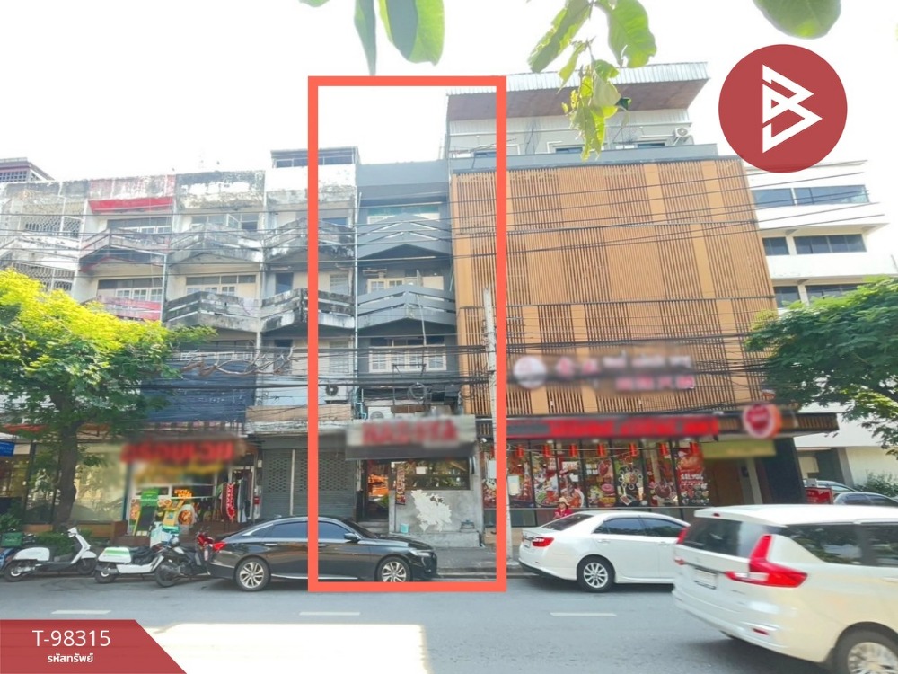 Commercial building for sale, 4 floors, Phatthanakan Road, 50 sq m, area 16 sq m, Suan Luang, Bangkok Commercial building for sale, 4 floors, Phatthanakan Road, 50 sq m, area 16 sq m, Suan Luang, Bangkok