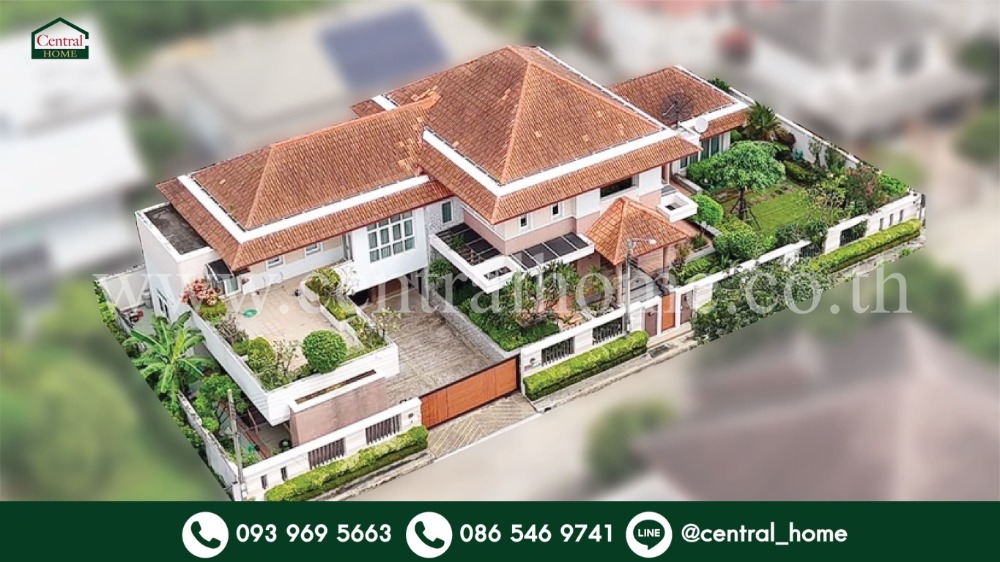 Sriwadi detached house, large house, using quality materials, good condition, ready to move in, project next to Paseo Park (Kanchanaphisek) Sriwadi detached house, large house, using quality materials, good condition, ready to move in, project next to Paseo Park (Kanchanaphisek)