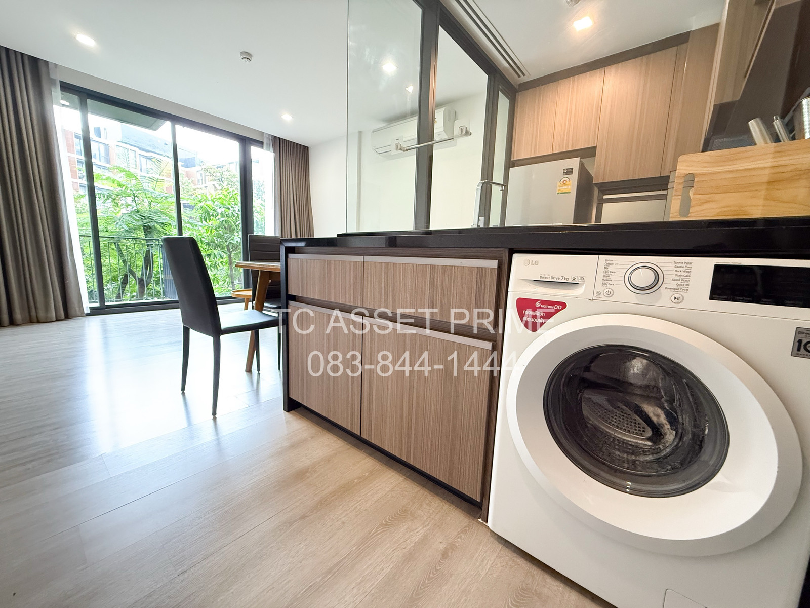 🔥ให้เช่า! Mori Haus 1 ห้องนอน 46.26 ตรม ชั้น 3 อาคาร A วิวสระ ครัวปิด  มีอ่างอาบน้ำ🔥เพียง 26,000 บาท/เดือน! – รูปที่ 4