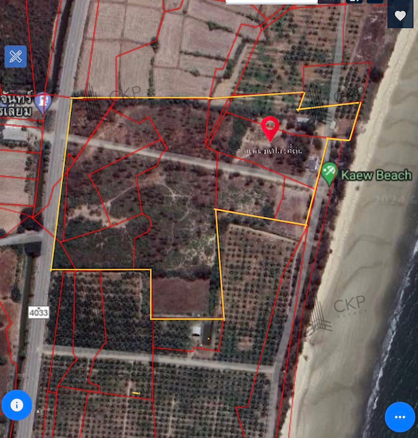 ขาย ที่ดินสวยมาก 41-3-57ไร่ ติดหาดแก้วบรรยากาศเงียบสงบ เป็นส่วนตัว เหมาะสำหรับทำโครงการโรงแรม รีสอร์ท บ้านพักตากอากาศ – รูปที่ 4