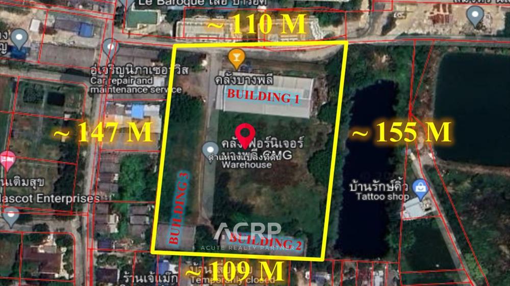 ขายที่ดินพร้อมสิ่งปลูกสร้าง ถนนคู่ขนานบางนา-ตราด ใกล้ทางพิเศษบูรพาวิถี ขายที่ดินพร้อมสิ่งปลูกสร้าง ถนนคู่ขนานบางนา-ตราด ใกล้ทางพิเศษบูรพาวิถี