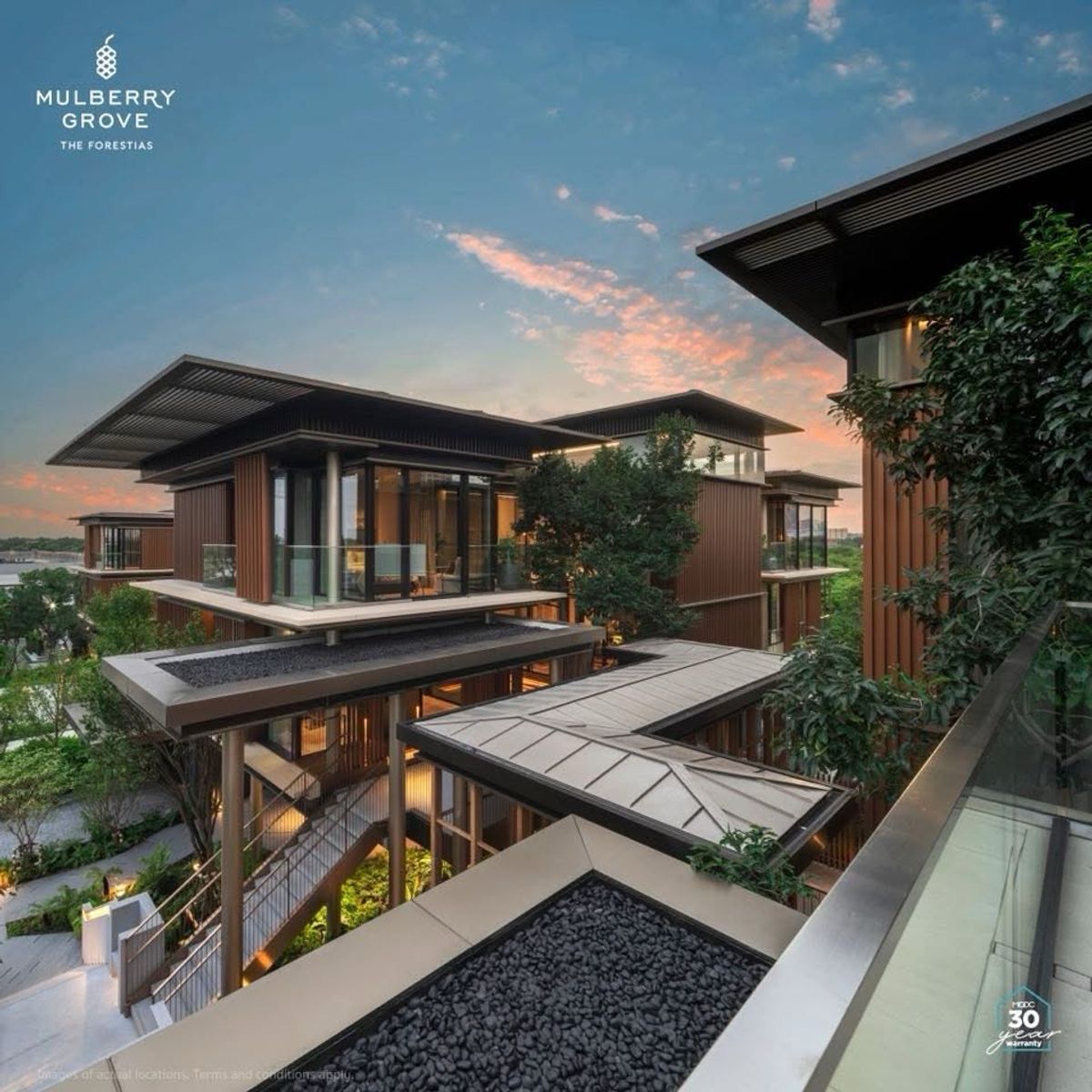 Mulberry Grove The Forestias Villas Han