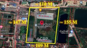 ขายที่ดินพร้อมสิ่งปลูกสร้าง ถนนคู่ขนานบางนา-ตราด ใกล้ทางพิเศษบูรพาวิถี