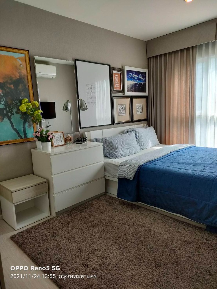 For sale Aspire Sathorn - Taksin timber zone  (แอสไพร์ สาทร-ตากสิน) BTS วุฒากาศ :2 bedroom 1 bathroom