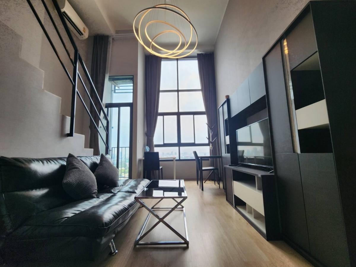 Condo for rent, Ideo Rama 9-New Cut [Ideo New Rama 9], Duplex room, beautifully decorated, city view