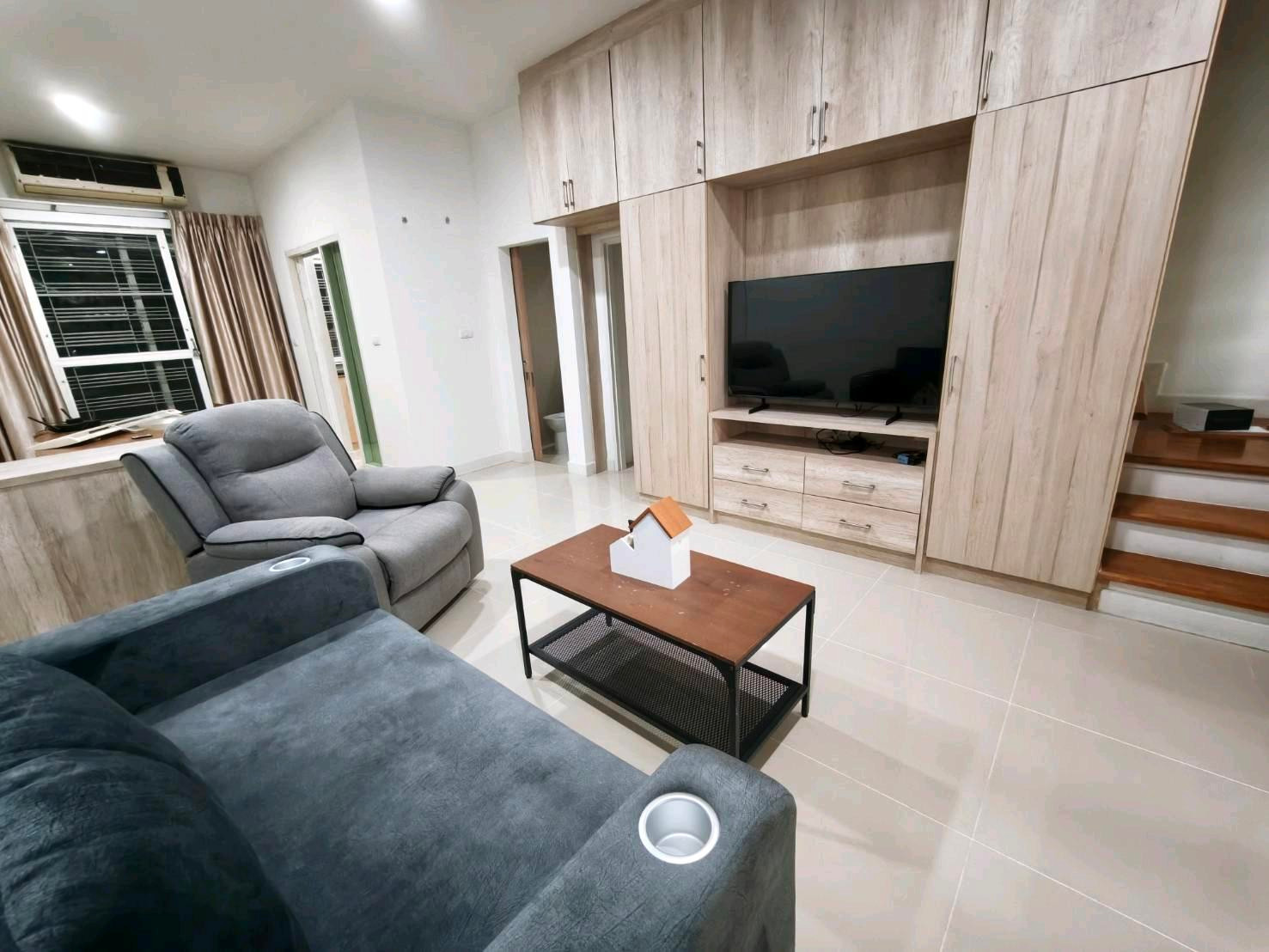 Townhouse for rent, 3 floors, Baan Klang Muang, Sathorn, Taksin 2, area 20 sq m, 3 bedrooms, 3 bathrooms, near BTS Wutthakat – รูปที่ 3