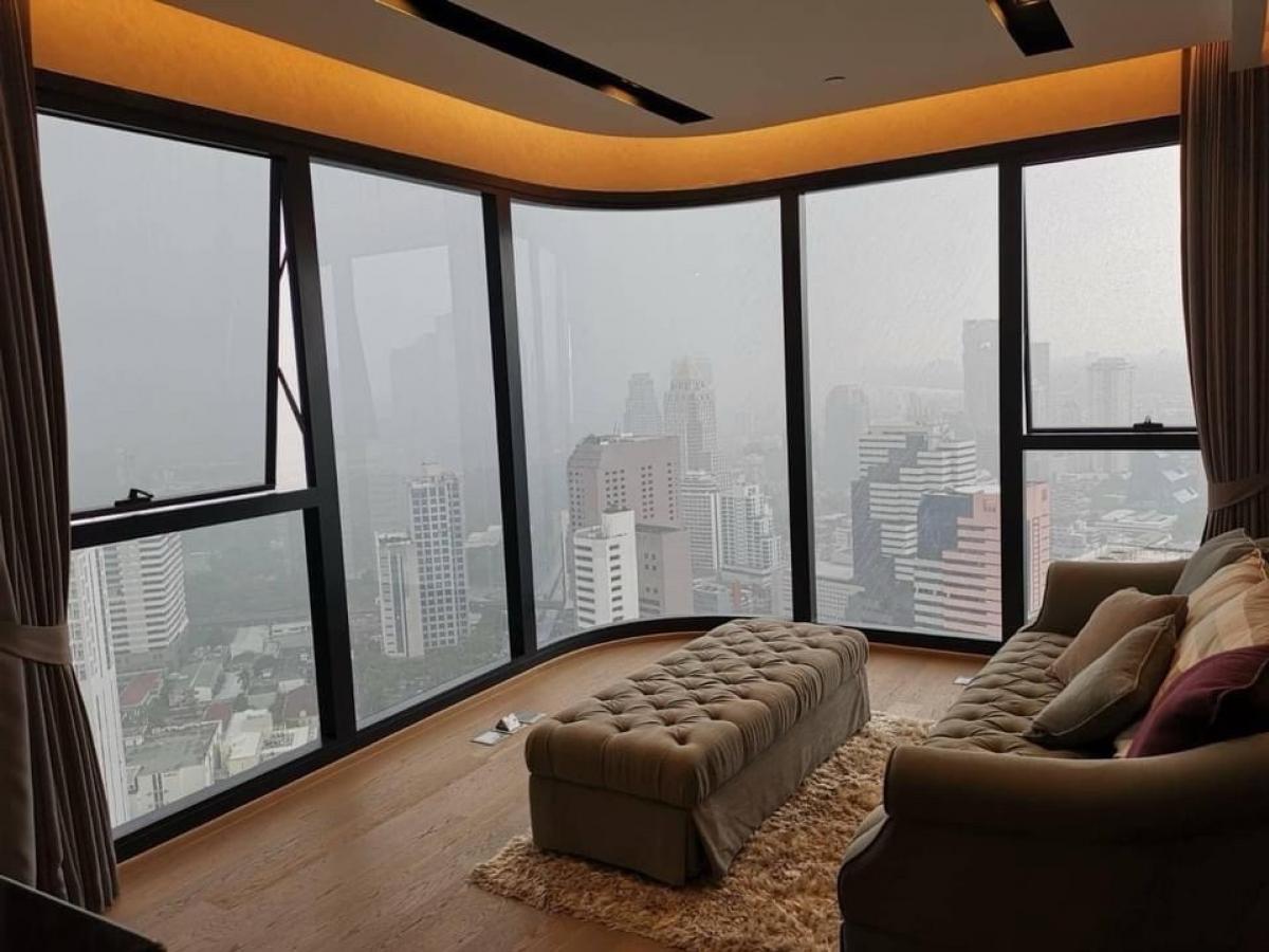📢👇  Sell with tenant til June  26
 Brand new unit and project for rent , 2 bedrooms near Lumpini park, Royal  sport club ,  Samyan Mitrtown, Siam Square, Chulalongkorn university , huge unblocked view, fully furnished and ready to move in at Ashton Chul