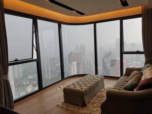 📢👇  Sell with tenant til June  26
 Brand new unit and project for rent , 2 bedrooms near Lumpini park, Royal  sport club ,  Samyan Mitrtown, Siam Square, Chulalongkorn university , huge unblocked view, fully furnished and ready to move in at Ashton Chul