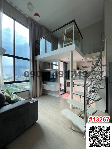 Condo for rent THE SKY Sukhumvit, Building E, Moft room, corner room, near BTS Udomsuk