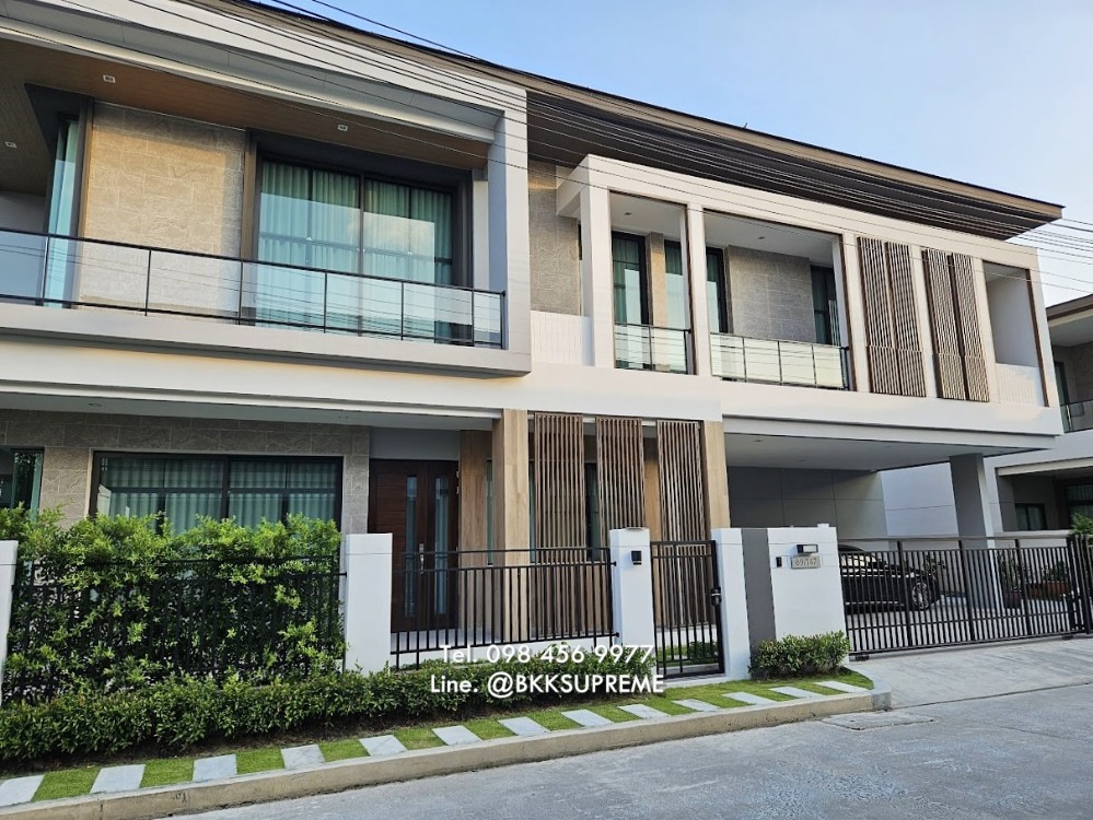 (For rent)** Bangkok Boulevard Vibhavadi-Phahonyothin, large luxury house, 500 m. from expressway, fully furnished, ready to move in