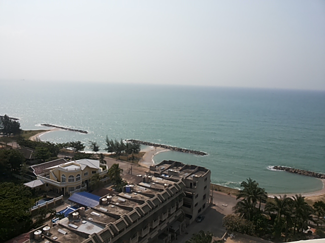 Condo for sale, PMY Beach Condominium 149 sqm. Beautiful sea view, fully furnished, Muang District, Rayong Province