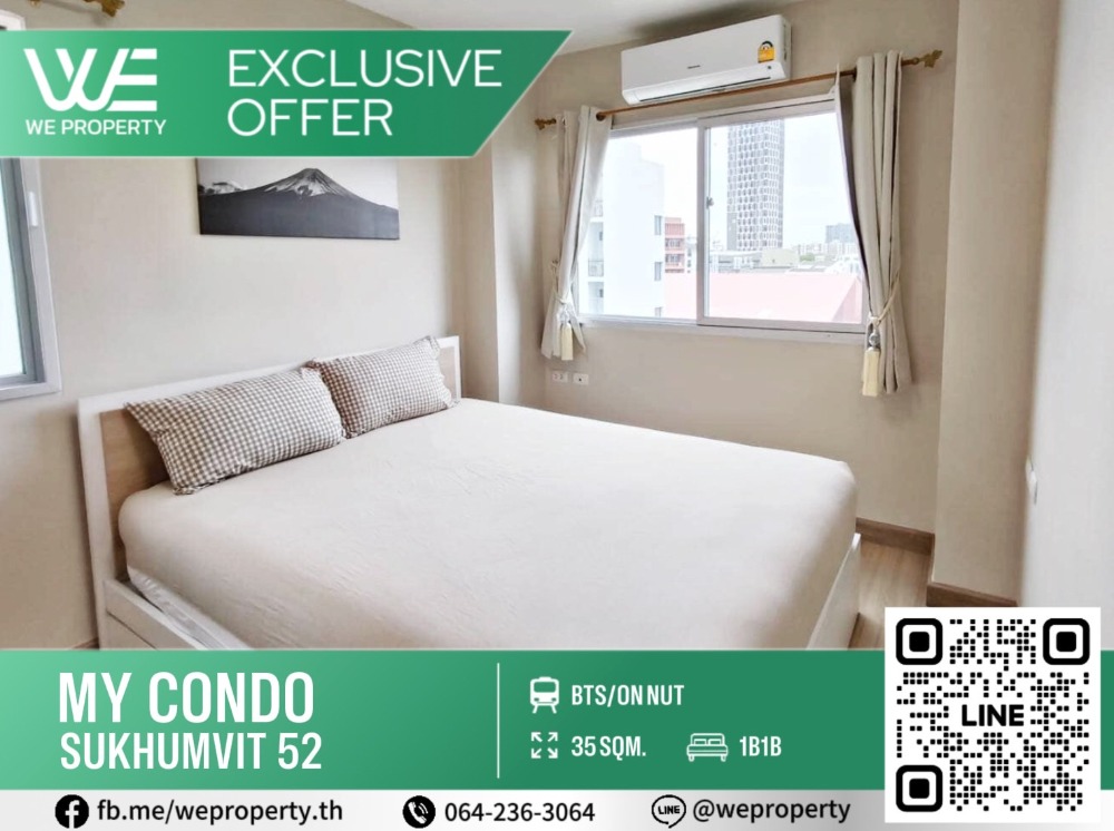 Beautiful room, exactly as advertised, fully furnished⭐My Condo Sukhumvit 52 (My Condo Sukhumvit 52)