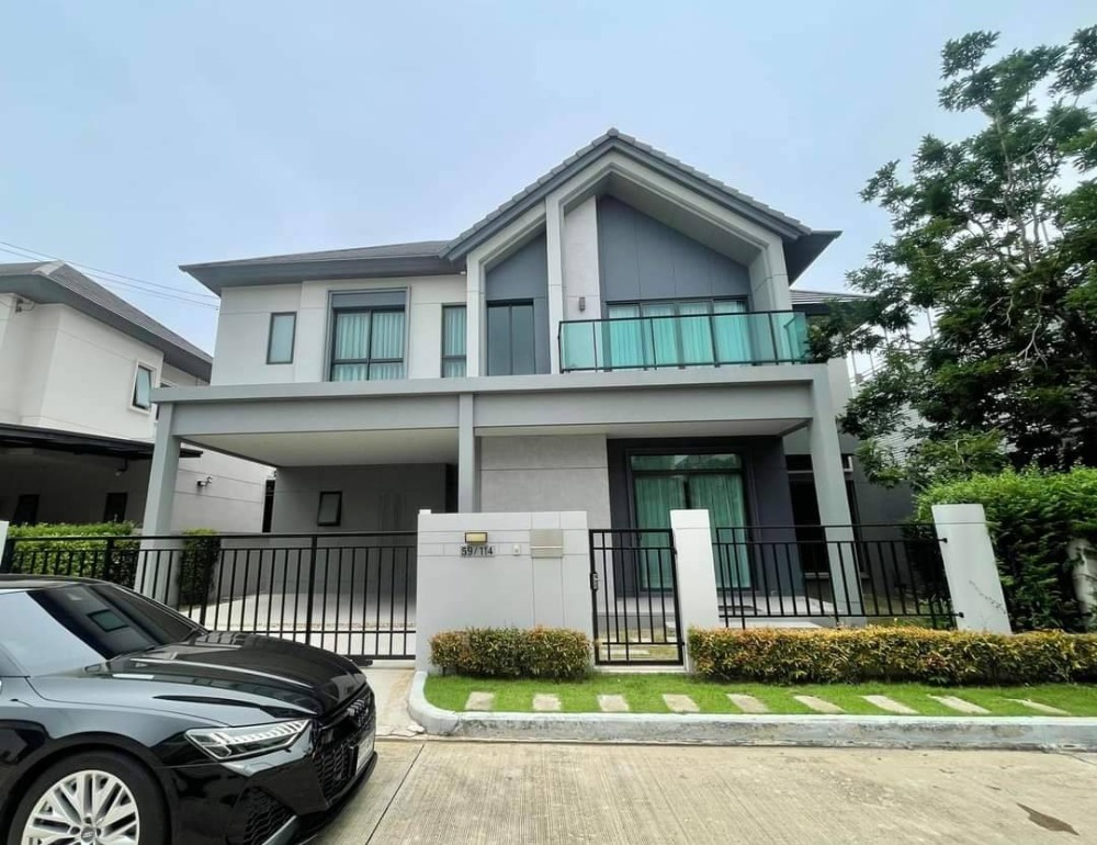 ❖ Luxury House ❖ 2-Story Detached House, 65.30 sq.w., 245.00 sq.m. | 4 Bedrooms 4 Bathrooms | Near Nonthaburi Medical Center Hospital 7 mins, The Walk Ratchaphruek 8 mins.