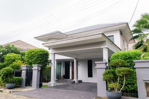 ❖ Luxury House ❖ บ้านเดี่ยว 2 ชั้น 82.50 ตร.ว. 258.50 ตร.ม. | 3 ห้องนอน 3 ห้องน้ำ | ใกล้ โรงพยาบาลศูนย์บริการการแพทย์นนทบุรี 5 นาที, เดอะวอล์ค ราชพฤกษ์ 6 นาที, Central Westville 10 นาที