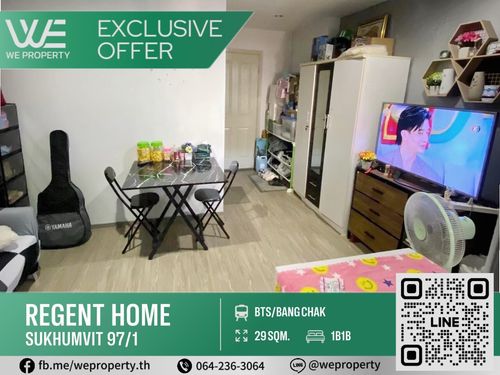 The room has never been rented out. Special price!!⭐Regent Home Sukhumvit 97/1 (Regent Home Sukhumvit 97/1)