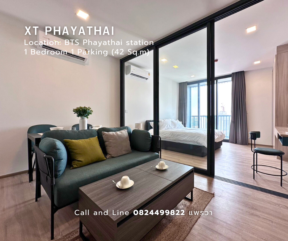 For Rent-XT Phayathai Size 42 Sq.m 1 Bedroom near BTS & Airport Link Phayathai Station Call / Line : 0824499822 For Rent-XT Phayathai Size 42 Sq.m 1 Bedroom near BTS & Airport Link Phayathai Station Call / Line : 0824499822