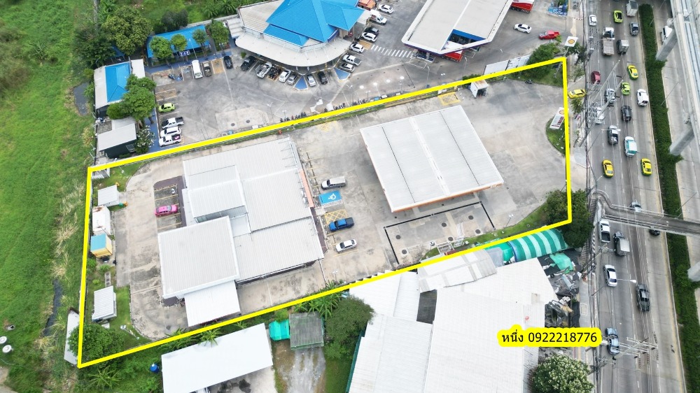 ขายที่ดิน ติด ถนนรามอินทรา ติดสถานีรถไฟฟ้า เศรษฐบุตรบำเพ็ญพร้อมผลตอบแทน สัญญาเช่าปั้มน้ำมัน – รูปที่ 4