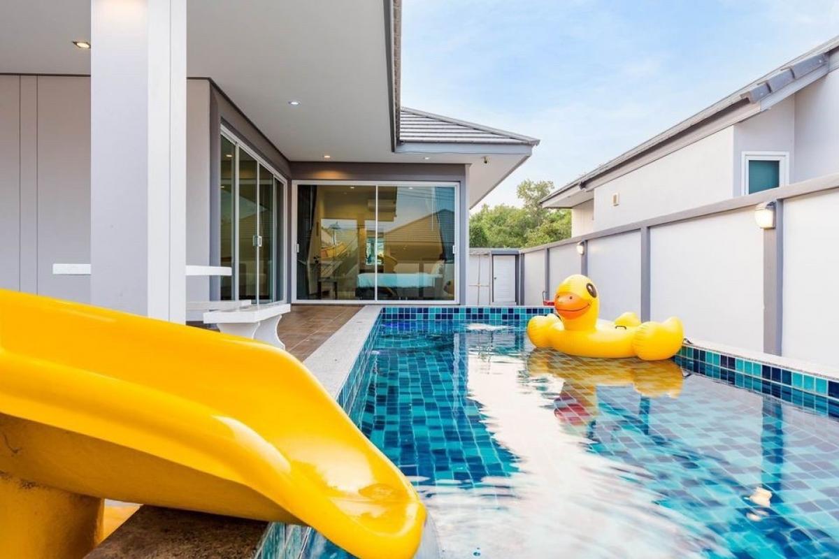 ให้เช่า พูลวิลล่า ชะอำ 10 นาที ถึงชายหาด บ้านสวย เฟอร์ครบ at Serene Nara Pool villa – รูปที่ 2