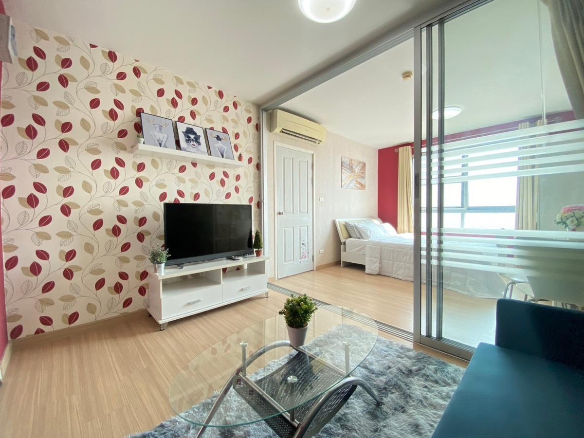 ให้เช่าคอนโด พลัม นวมินทร์ 86 Plum Condo Nawamin 30 ตรม ราคา ราคา 7000 บาท ตึก b ชั้น 8