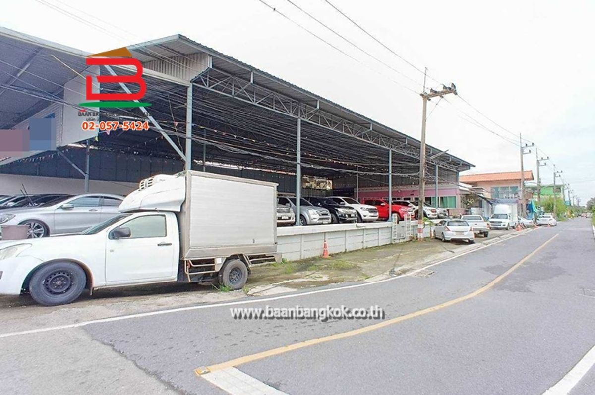 Land with buildings, Lam Luk Ka - Khlong 7, Khlong 7 Intersection (Nimit Mai), area 262 square wah, opposite the canal of Moo Kratha, Lam Luk Ka Khlong 7, Lam Luk Ka Road, Lam Luk Ka Subdistrict, Lam Luk Ka District, Pathum Thani Province – รูปที่ 3