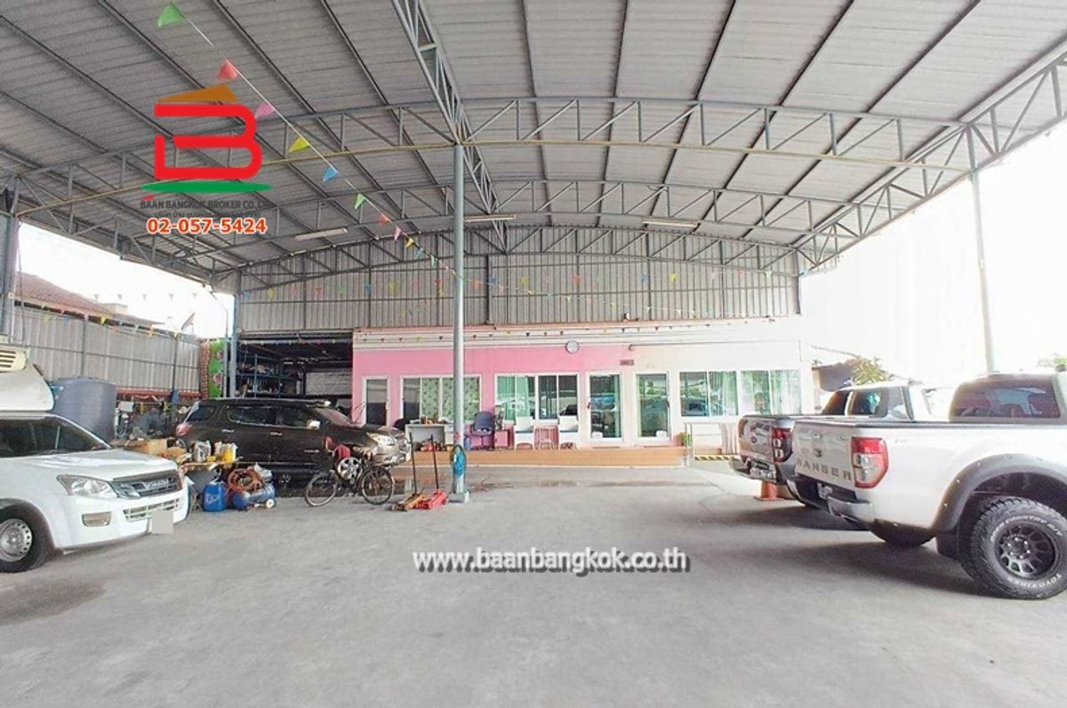 Land with buildings, Lam Luk Ka - Khlong 7, Khlong 7 Intersection (Nimit Mai), area 262 square wah, opposite the canal of Moo Kratha, Lam Luk Ka Khlong 7, Lam Luk Ka Road, Lam Luk Ka Subdistrict, Lam Luk Ka District, Pathum Thani Province – รูปที่ 4