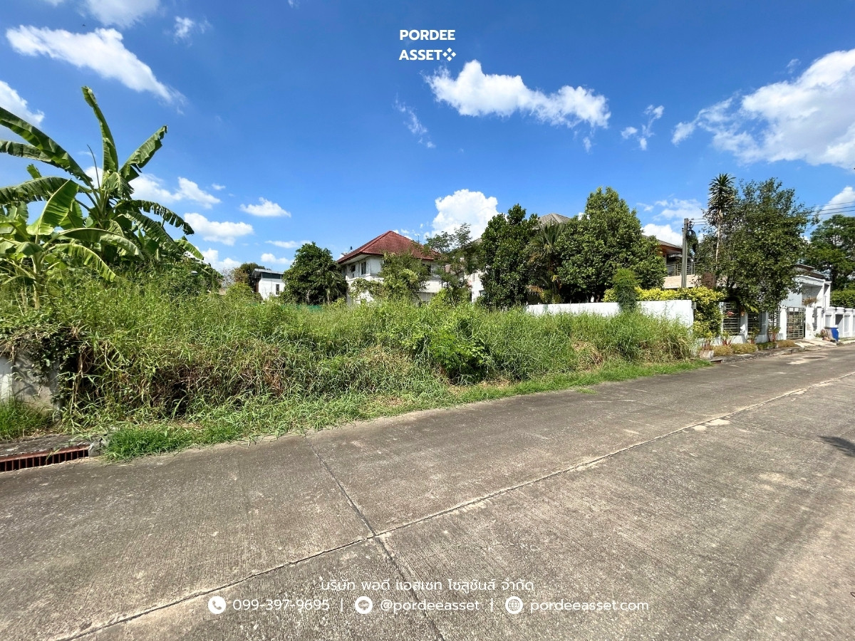 ที่ดินจัดสรรถมแล้ว 85 ตร.ว. ม.ชวนชื่นกอล์ฟ อเวนิว กรุงเทพฯ-ปทุมธานี ติดสนามกอล์ฟ Flora Ville Golf & Country Club ใกล้แยกบางคูวัด โรบินสันศรีสมาน เมืองทองธานี ปทุมธานี – รูปที่ 4