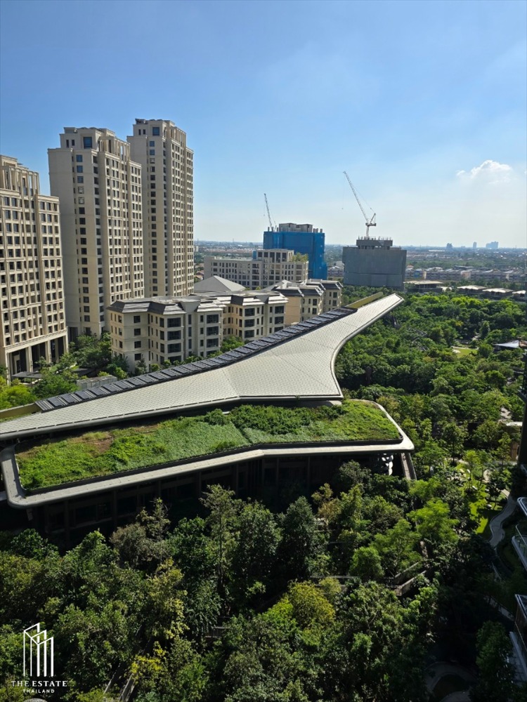 For rent Whizdom The Forestias (Destinia) แต่งครบ พร้อมอยู่ ได้วิวสวน 30 ไร่ของโครงการ 57.58  sq.m. 2 bedroom @40,000 Baht – รูปที่ 2
