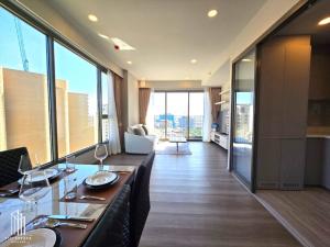 For rent Whizdom The Forestias (Destinia) ห้องตำแหน่งมุม แต่งครบ พร้อมอยู่ เป็นห้องที่มีขนาดใหญ่ที่สุดในชั้น @75,000 Baht