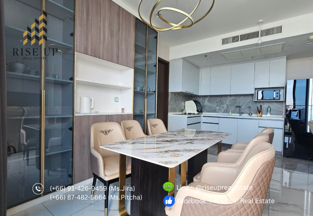 ปล่อยเช่า 📣 Whizdom Inspire Sukhumvit, 3 ห้องนอน, 3 ห้องน้ำ, ขนาด 123 ตร.ม. 🔥150,000 บาท/เดือน🔥 – รูปที่ 4