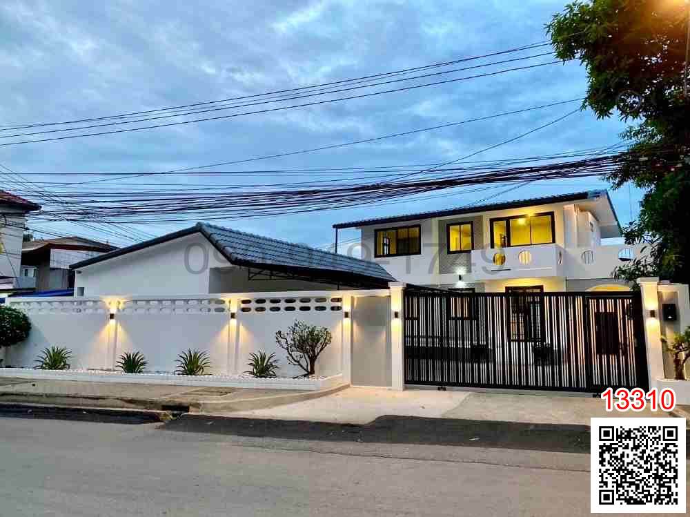 For rent: 2-storey detached house in the heart of Nakhon Pathom. Newly renovated white house, suitable for home office, cafe, beauty nursery, spa. – รูปที่ 2