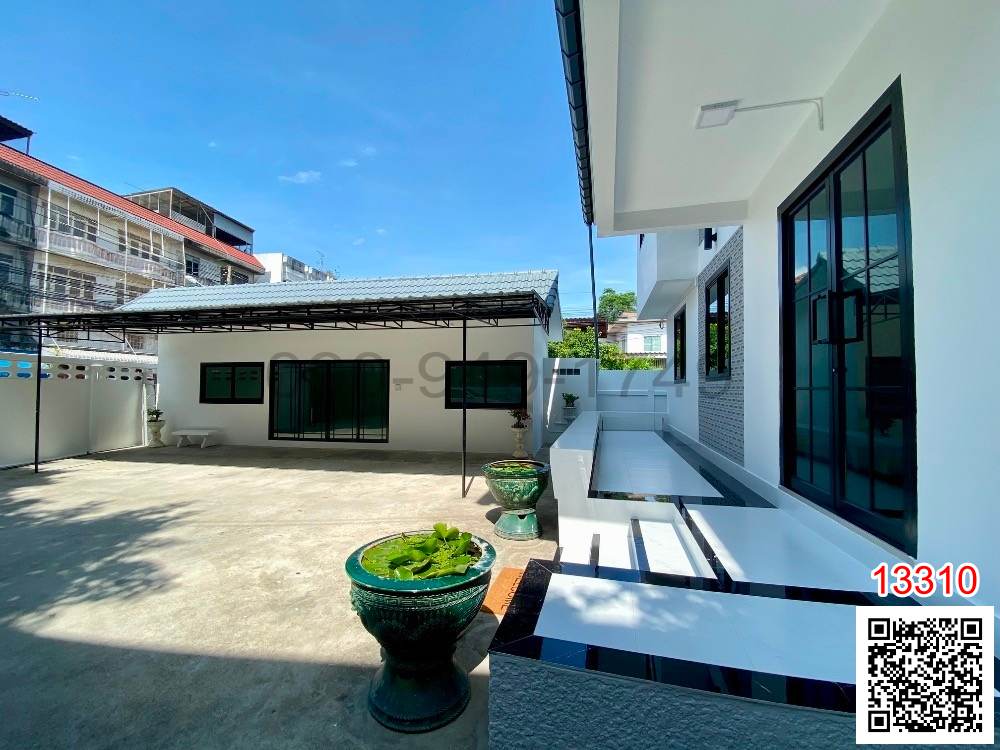 For rent: 2-storey detached house in the heart of Nakhon Pathom. Newly renovated white house, suitable for home office, cafe, beauty nursery, spa. – รูปที่ 3
