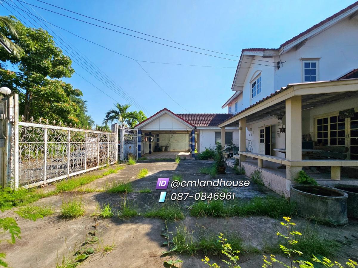 ลด 1 ล้าน!  ขายที่ดินแถมบ้าน 179 ตรว. เฉลี่ย 16,200/ตรว. หมู่บ้านคุรุสภา ใกล้เซ็นทรัลเฟส 6กม. ใกล้แยกแม่กวง 2 กม. – รูปที่ 4