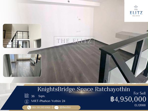 ✨Best Price Guaranteed in the Market! | High-Ceiling Duo Space opposite Major Ratchayothin✨