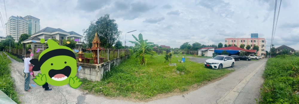 ขายที่ดิน3ไร่รามคำแหง แยกบ้านม้า นิด้า ใกล้สถานีรถไฟฟ้าเพียง 300 เมตร Land for sale Ramkhamhaaeng road close to MRT – รูปที่ 4