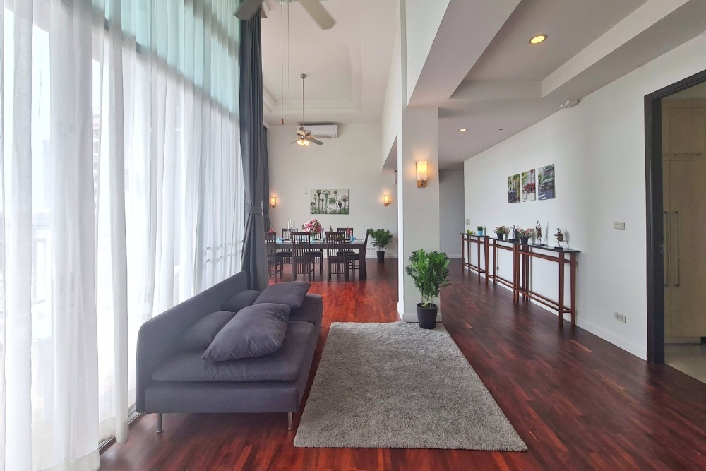 Penthouse หรู 4 ห้องนอน สีลม/สาทร ใกล้ BTS สถานีสุรศักดิ Pets friendly – รูปที่ 3