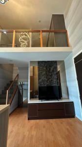 🎉💥FOR RENT>> The President Sukhumvit - Samutprakan>> Duplex room, 6th floor, facing north (city view), cool all day long, corner room, private, very new room, beautifully decorated, ready to move in #LV-MO965