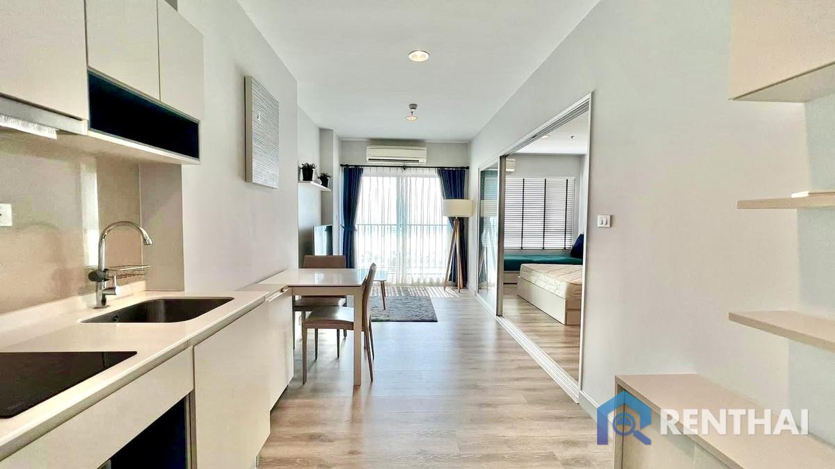 คอนโดหรู 1 ห้องนอน เซ็นทริค ซี พัทยา เฟอร์ครบ สิ่งอำนวยความสะดวกเยี่ยม 3.8ล้าน – รูปที่ 2