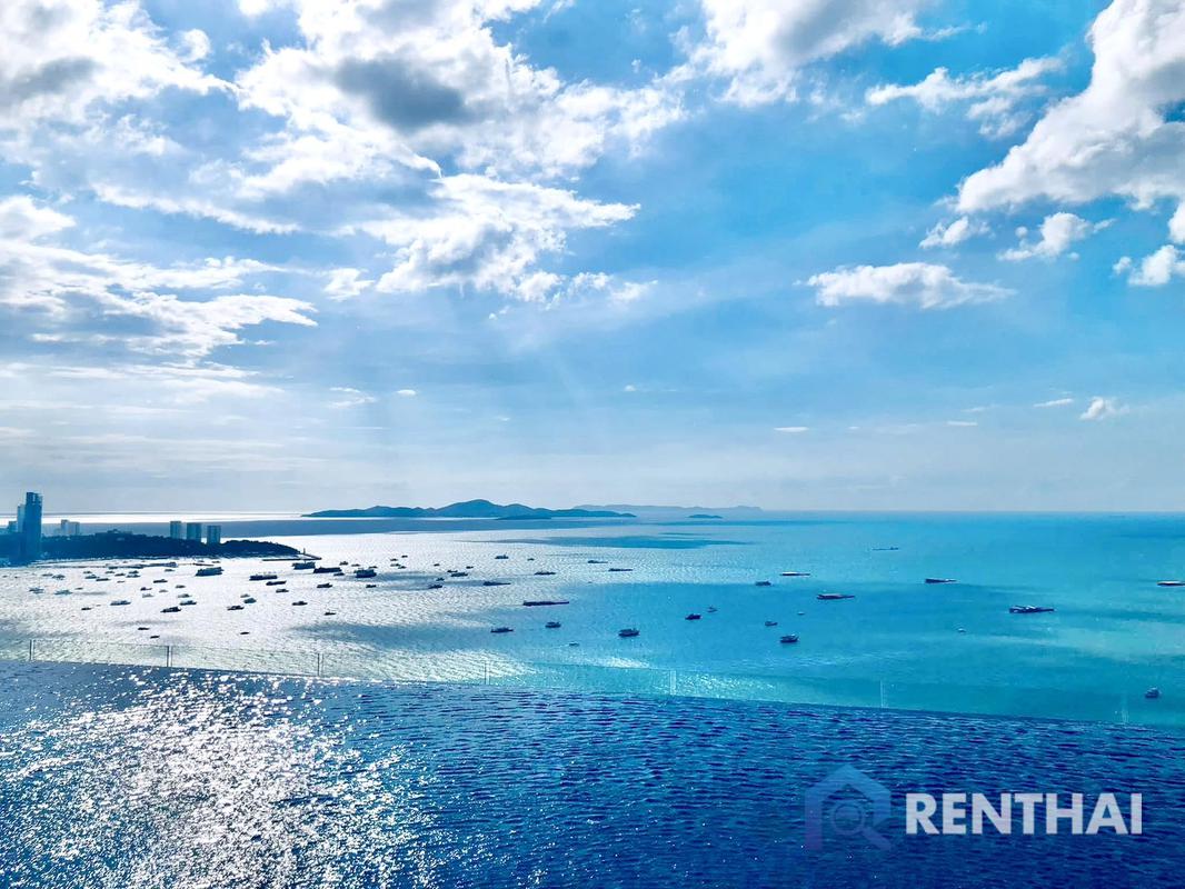 คอนโดหรู 1 ห้องนอน เซ็นทริค ซี พัทยา เฟอร์ครบ สิ่งอำนวยความสะดวกเยี่ยม 3.8ล้าน – รูปที่ 4