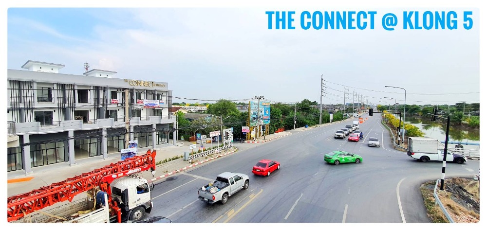 ขาย/เช่าอาคารพาณิชย์ TheConnect@klong5ถนนหลักคลอง5 มีให้เช่าหลายห้อง – รูปที่ 3