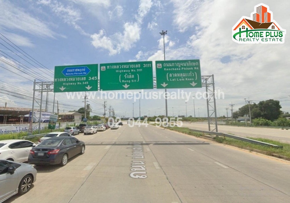 ที่ดินใกล้โรงแรมไอคอนปทุมธานี อำเภอลาดหลุมแก้ว ปทุมธานี เนื้อที่ 60 ตารางวา – รูปที่ 2
