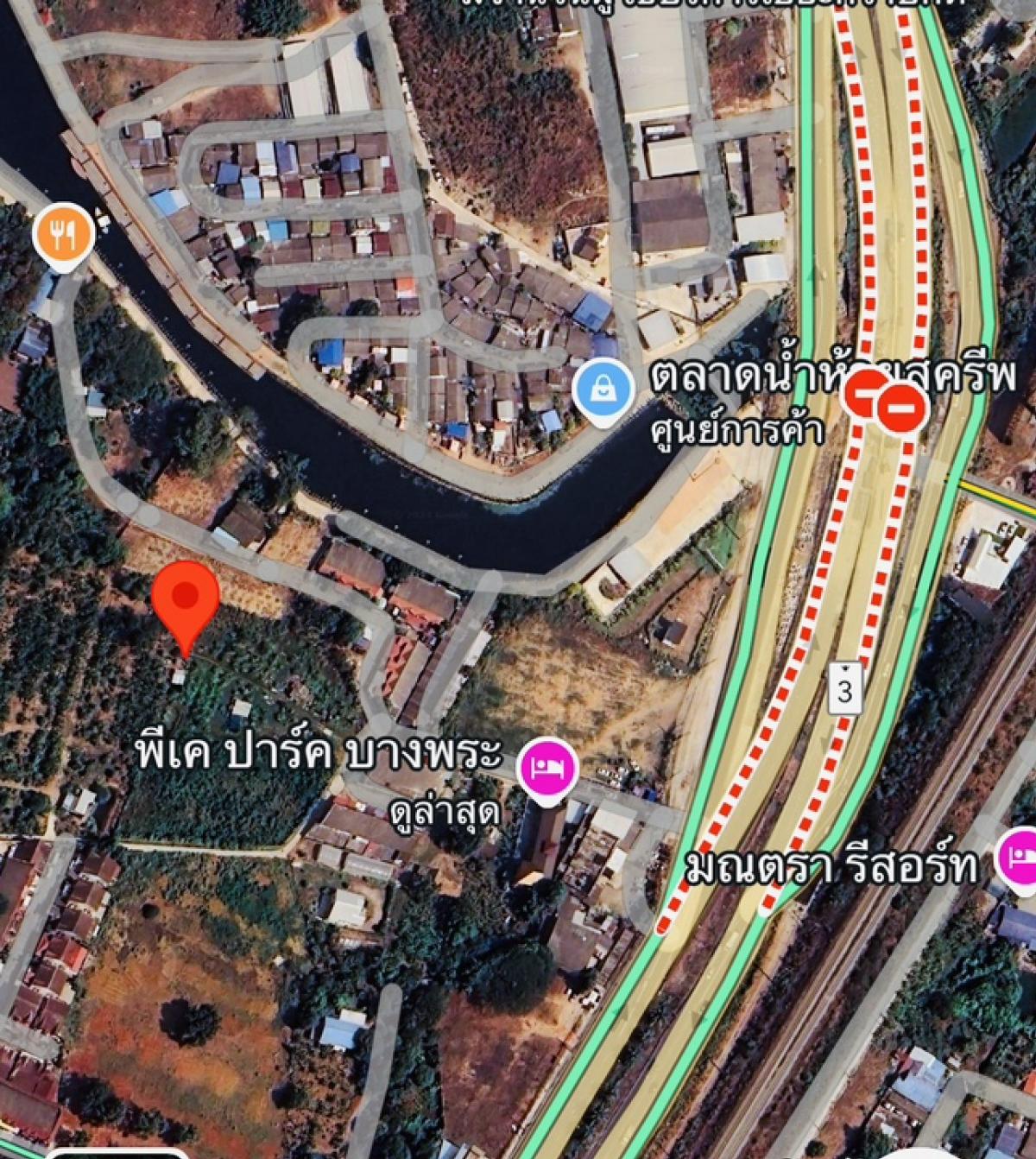 ขายถูก!ที่ดินบางพระศรีราชา ถนนสุขุมวิท 1-1-83ไร่ วิวภูเขา ใกล้ถนนสุขุมวิท ตลาดน้ำห้วยสุครีพ ซื้อเพิ่มได้อีก 550วา รวม 2-3-33 ไร่