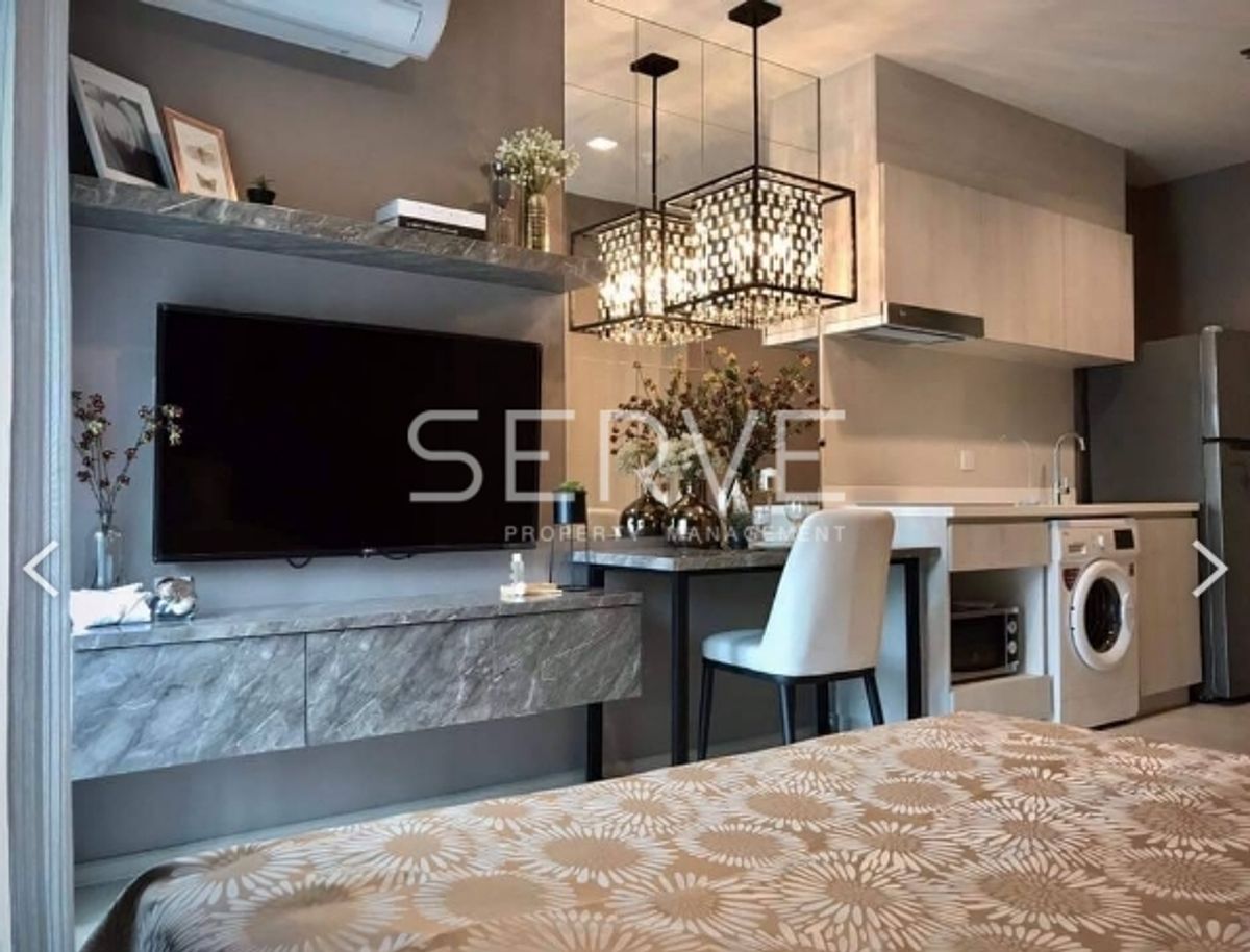 Studio Nice Room High Fl. 15+ Good View &amp; Good Location BTS Phloen Chit 600 m.at Life One Wireless Condo  / For Rent – รูปที่ 3