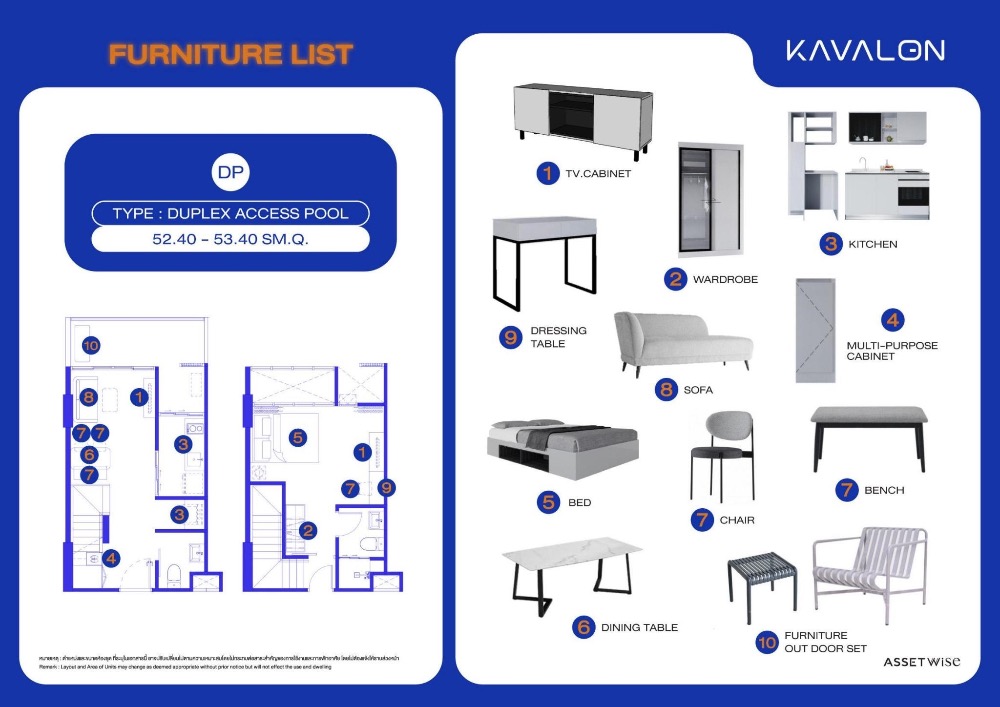 Kavalon Duplex Access Pool Room, center of the pool – รูปที่ 4