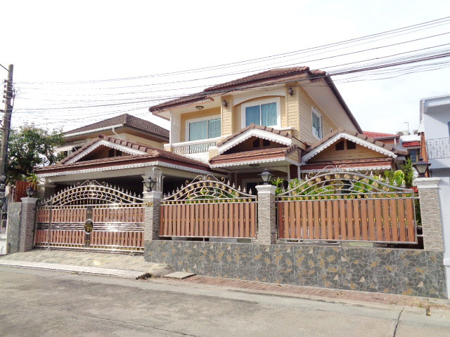 🚩H1223 Single house for sale, 70 square wah, Chaiyapruek Village, Ram Intra - Watcharapol, decorated, ready to move in, near the Pink Line 🚩H1223 Single house for sale, 70 square wah, Chaiyapruek Village, Ram Intra - Watcharapol, decorated, ready to move in, near the Pink Line