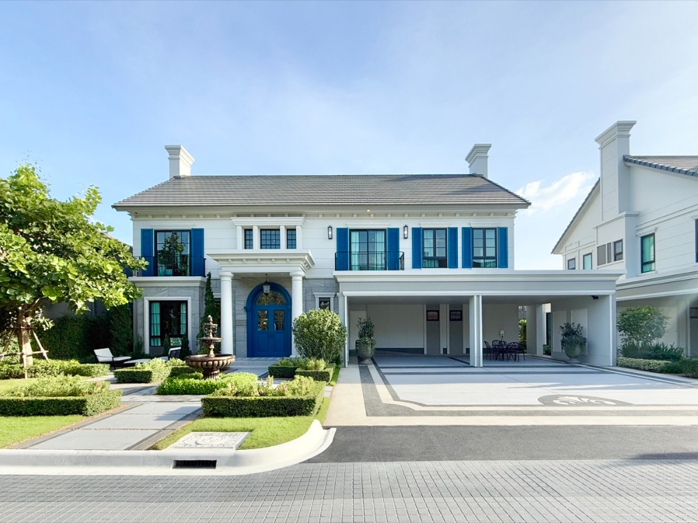 Narinsiri Rama 9 - 2-storey detached house, 430 sq m., 5 bedrooms, 6 bathrooms, 092-545-6151 (Tim)